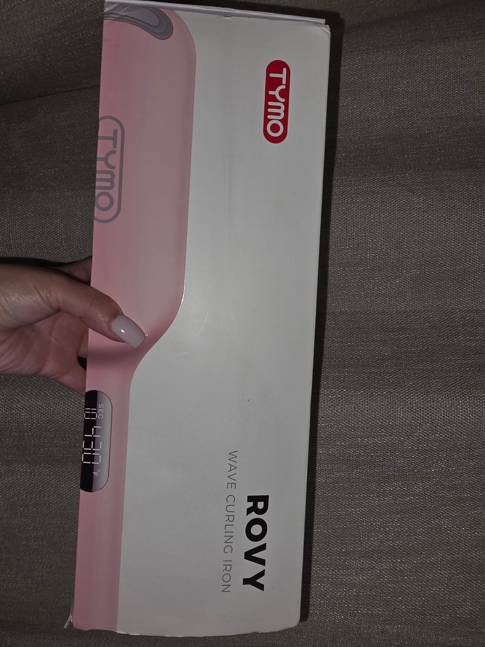 Tymo Rovy Wave Curling Iron - Pink